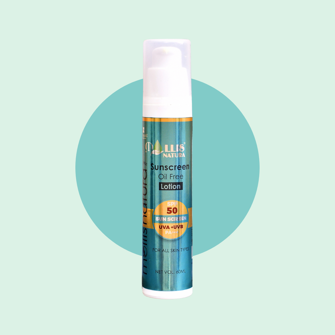 Sunscreen lotion SPF 50 (PA+++) + Oil Free